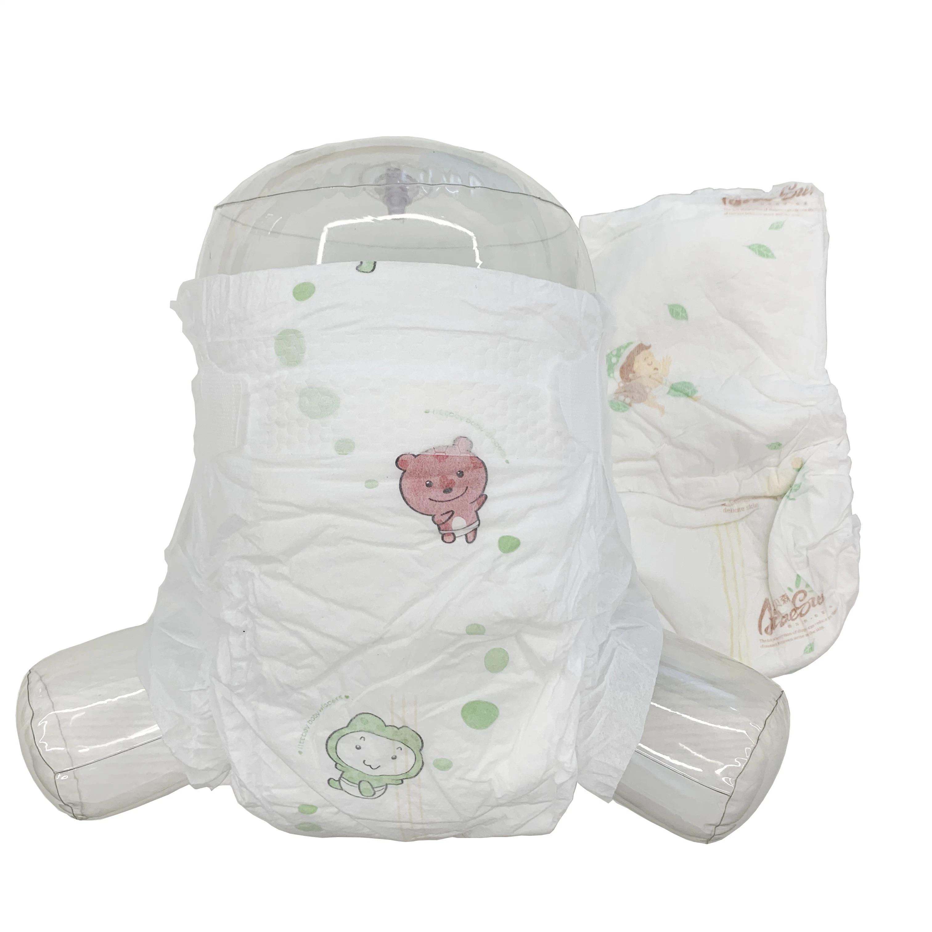 Cheap Grade B Pant up Wholesale/Supplier 3D Leak 100% Full Inspection Disposable Baby Diaper Manufacturer