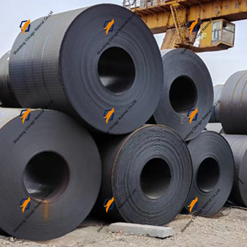 ASTM A36 Ss400 Q235 Grade Material Prime Hot Rolled Carbon Steel Coil, Carbon Steel Strips, Black Annealed Steel Coil