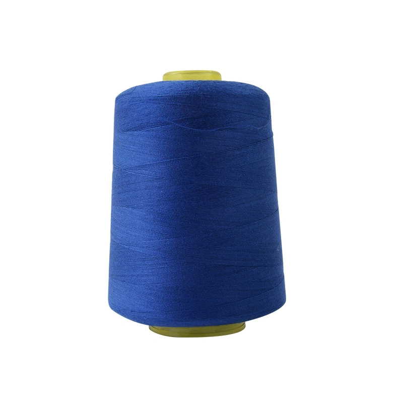 100% Spun Polyester Sewing Thread Dyed Plastic Cone Yarn 20s/2 30s/2 40s/2 50s/2 60s/2