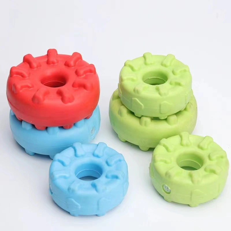 Durable Wag Chewing Ball for Training Teeth Cleaning Balls Indoor Outdoor Safe Dog Gifts for Puppy