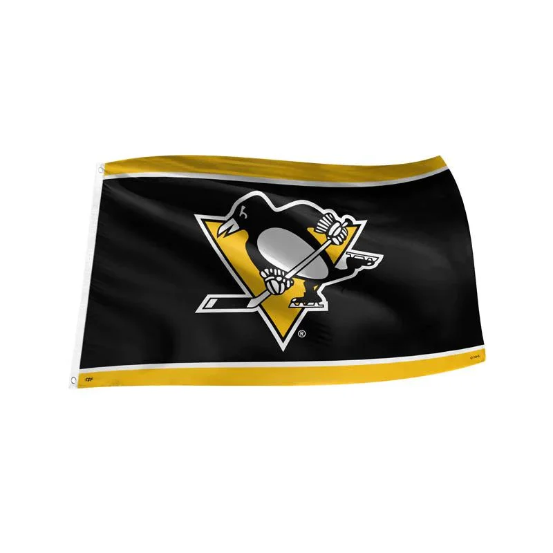 Toronto Blue Jays Pittsburgh Penguins Official NHL Ice Hockey Team 3X5FT Flag