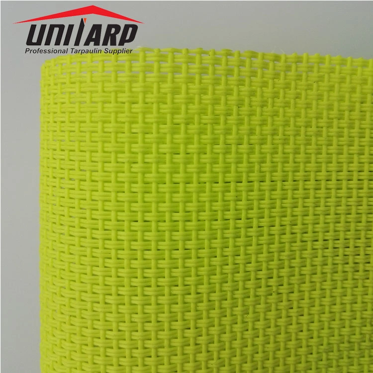 Anti-UV PVC Mesh Tarp Fabrics for Awning Window Blinds Shutters Roller Shades