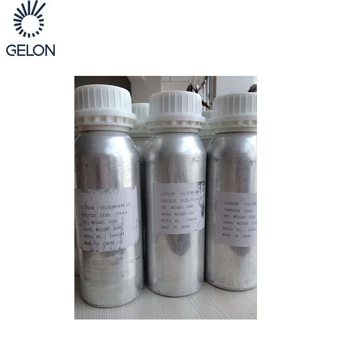 High Purity Thermal Battery Materials Lithium Silicon Alloy Li-Si Alloy Lisi Alloy (44/56)