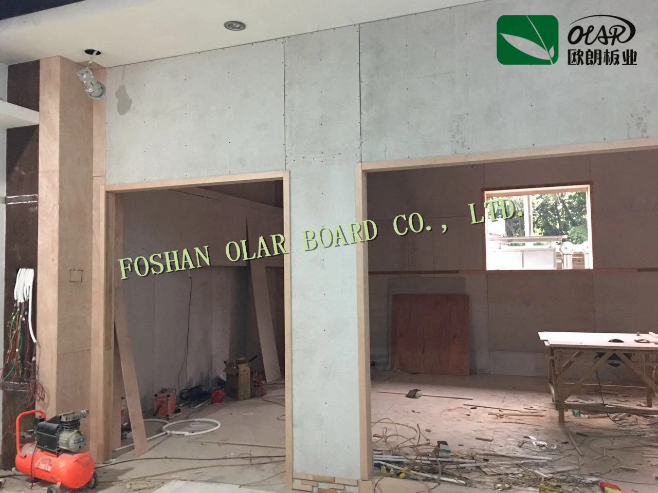 Fiber Cement Board-Sound Absorption Ceiling Board/ Building Materials