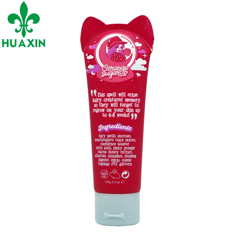 Children Cute Cartoon Hand Cream Plastic Tube Packaging