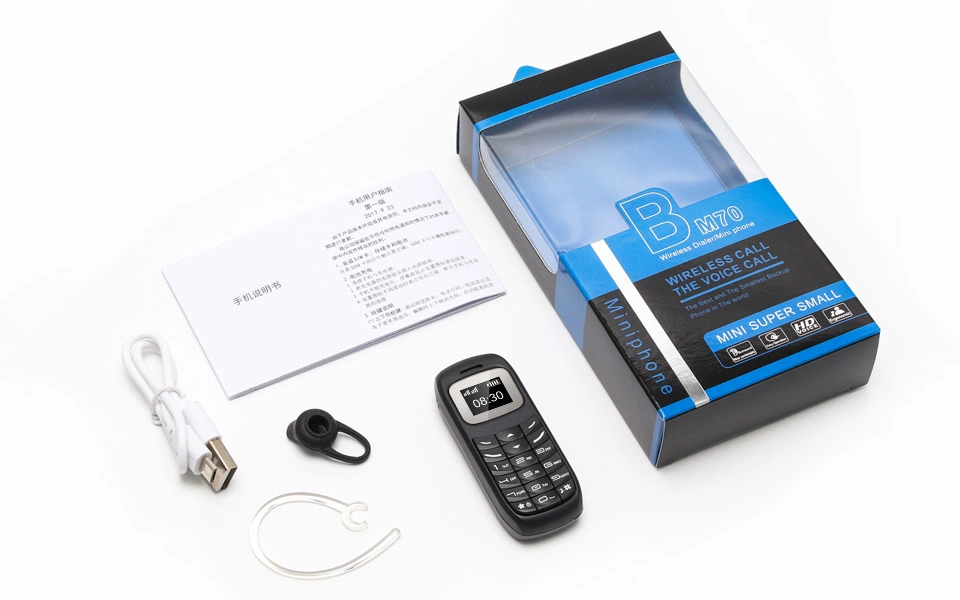 Wholesale/Supplier Bm70 Duos Tiny Size Big Button Keypad Dual SIM Cheap Mini 2g GSM Mobile Phone