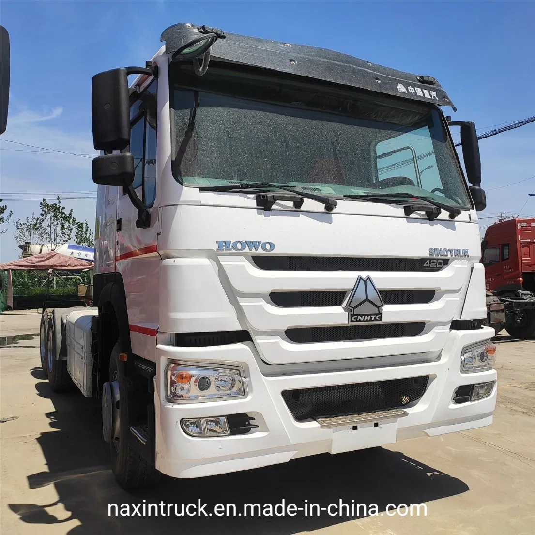 HOWO Sinotruk chariot utilisé 371/375/420camion de transport HP 6X4 10 Wheeler d'entraînement gauche de la tête de chariot tracteur