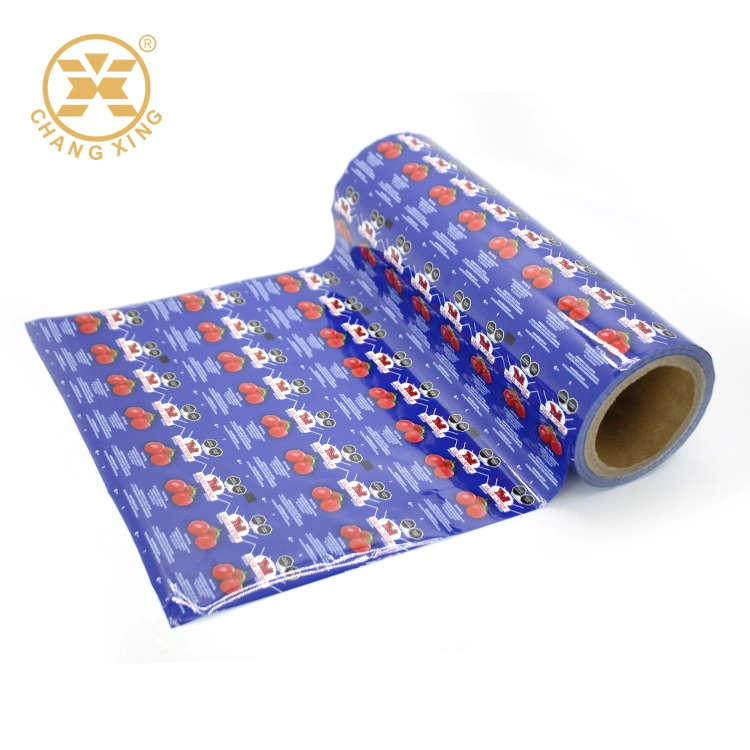 Custom Printed Plastic Ketchup Sachets Tomato Paste Packaging Materials Automatic Film Rolls