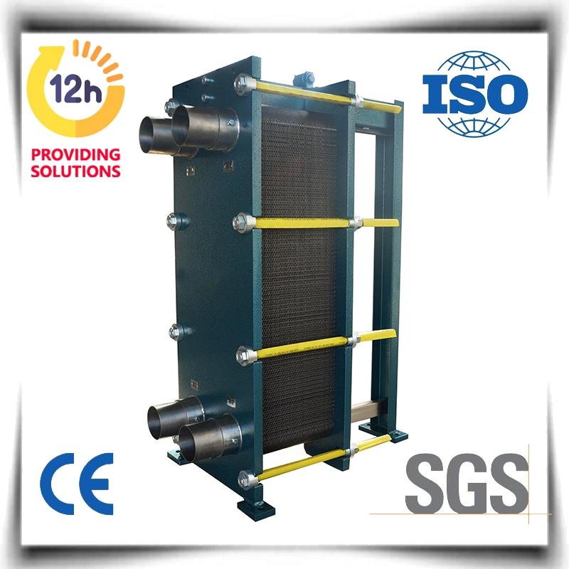Fábrica OEM Industrial Acero inoxidable Gasketted placa intercambiador de calor con Certificado ASME