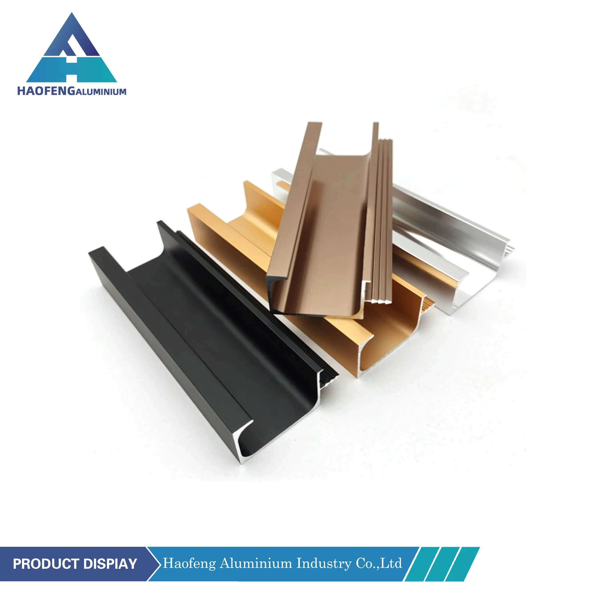 Aluminium Flooring Profiles Drawer Handle Aluminum Extrusion Profiles Used for Industrial Use