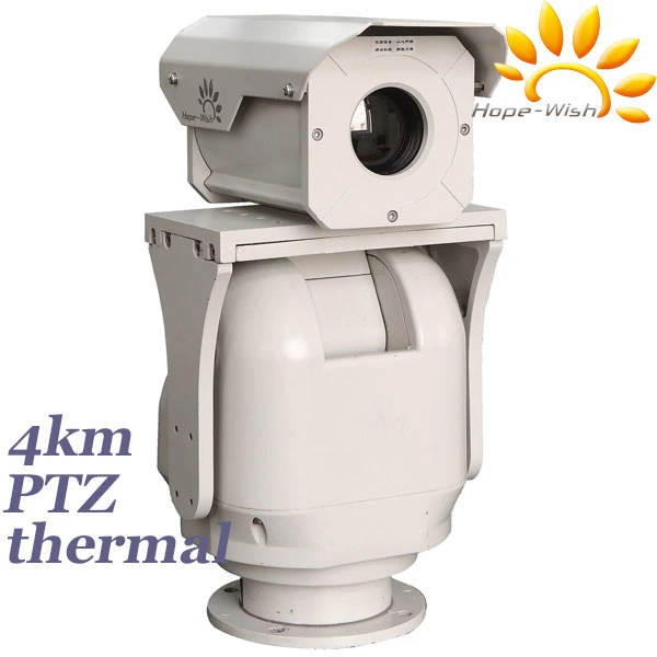 Multi-Functional Security PTZ IP Temperature Detection Thermal Camera 10m