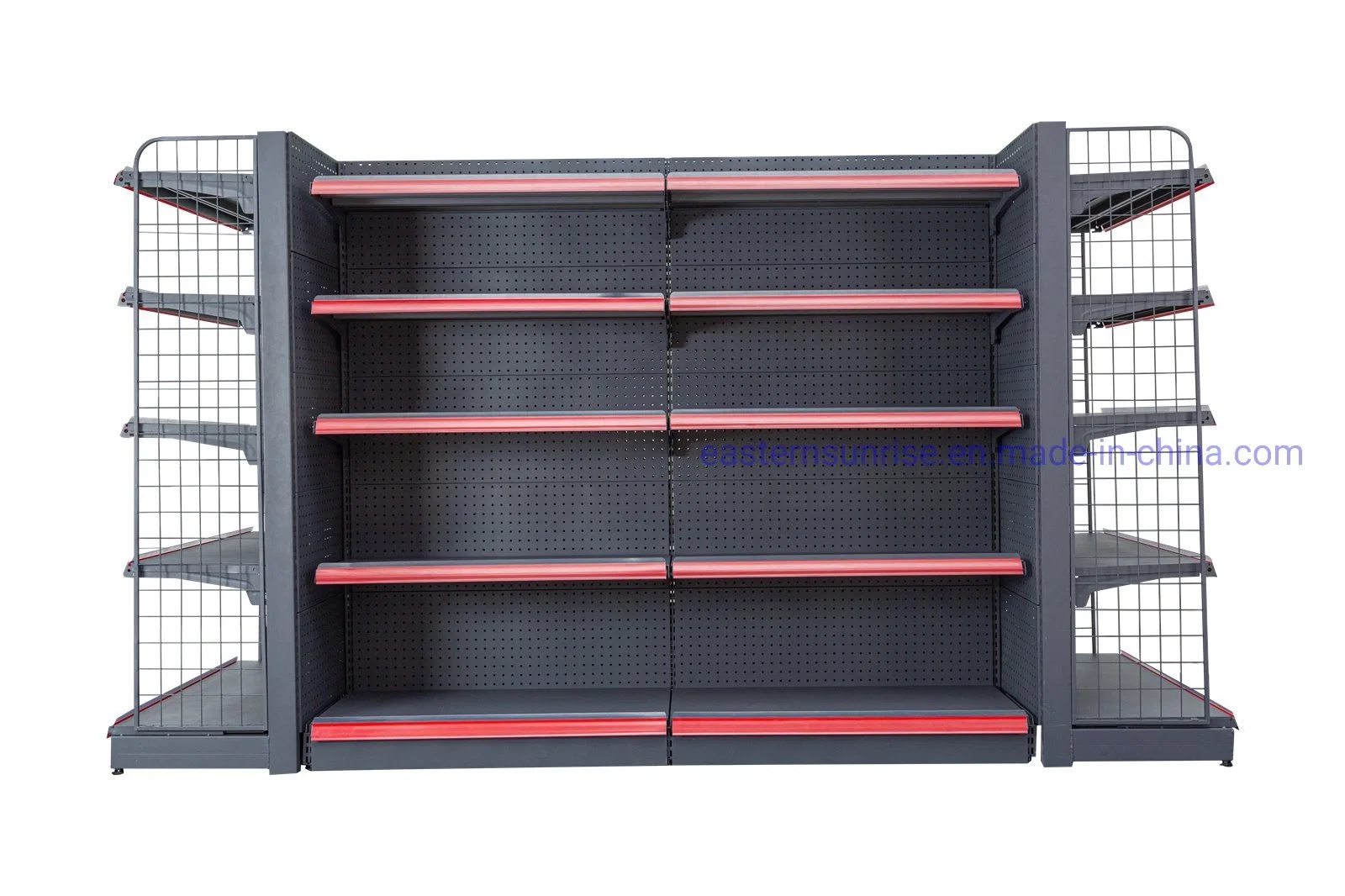 Shopping Mall Display Rack, Steel Store Storage System Supermarket Shelf