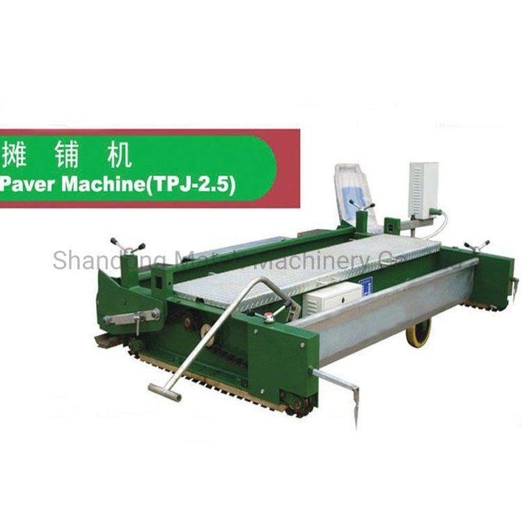 School Playground Runway Tpj-2.5 Sport Ground Rubber Granule Surface Rubber Paver Machine