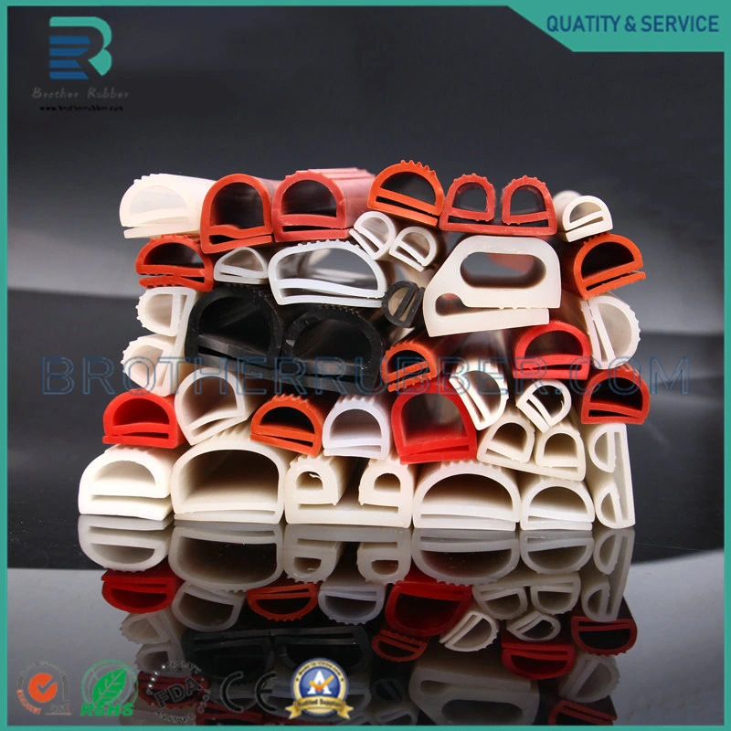 Customize High Temperature Resistant Silicone Seal Strip for Oven, Machine, Cabinet Ect