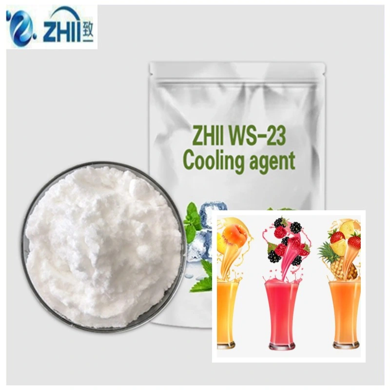Zhii China Comida de Alta Calidad Grado agente refrescante WS-23 con Kosher Intertek Koolada Halal Certificación