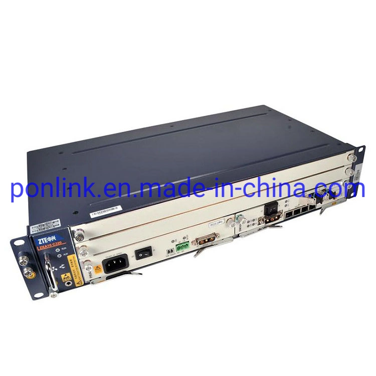 Novo Zxa10 C320 Epon Olt 8 Port Gtgo Etgo Combolo Olt Gpon Olt C320