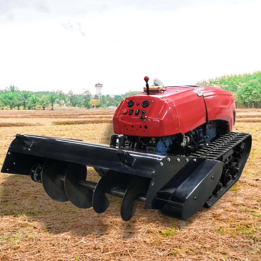 Crawler Rotary Tiller, Diesel Cultivator, Multifunctional Pastoral Management Machine/Orchard Crawler Tractor