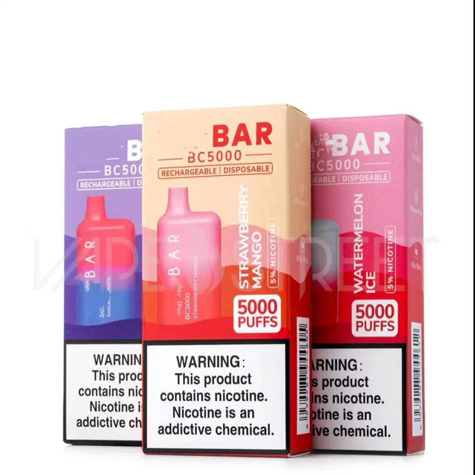 China Wholesale/Supplier Custom Best 5000 Puff E Cigarette Aroma King Disposable/Chargeable Vape