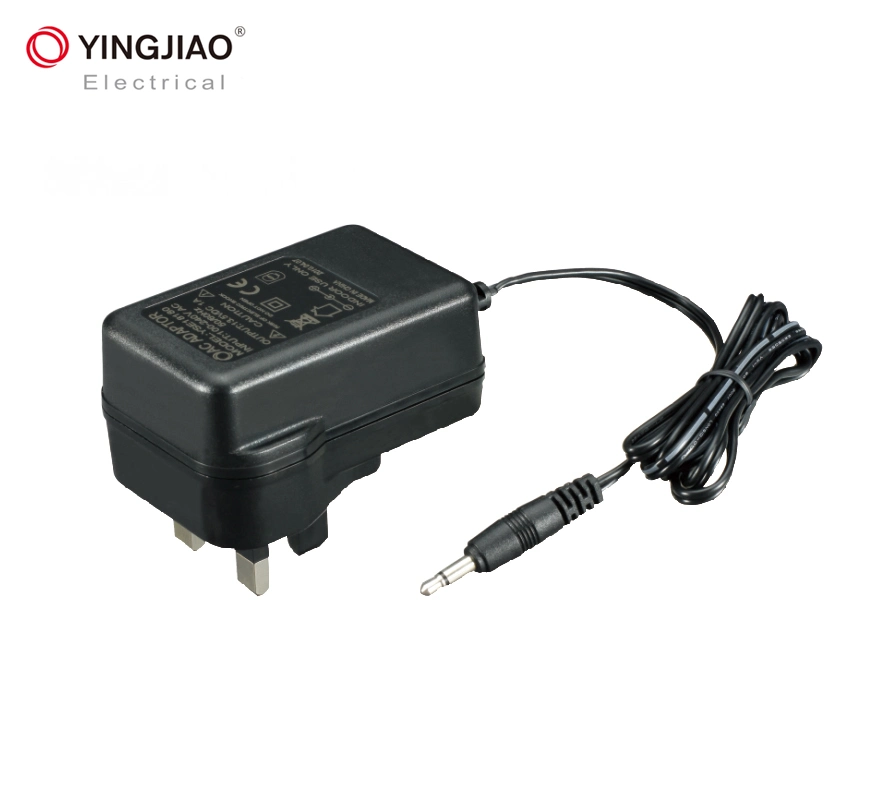 Yingjiao Original Factory Power Adapter DC Adapter UK Plug Wall Charger