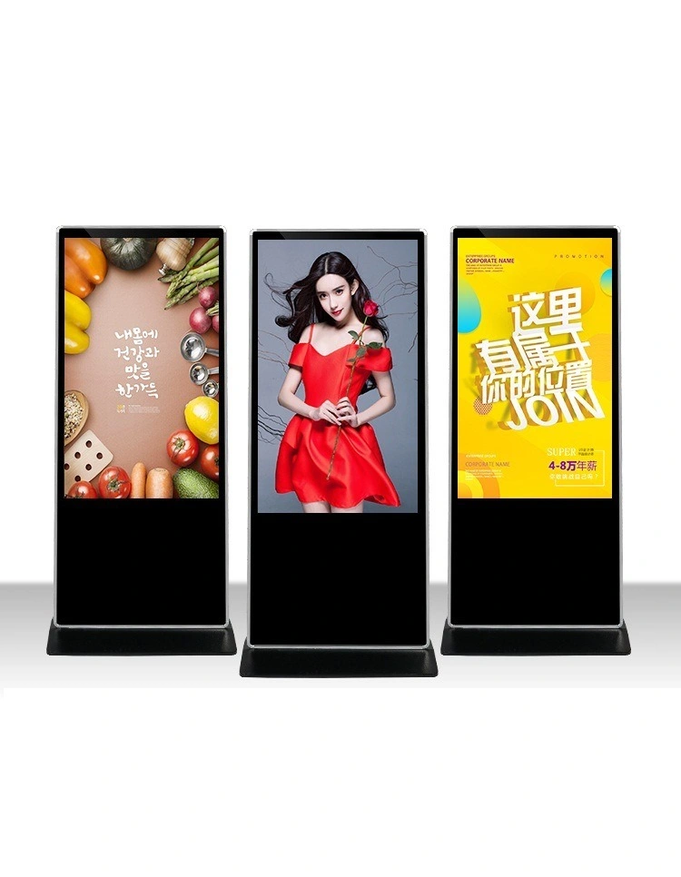 49 Inch HD LED Display LCD Monitor Advertising Display Ad Player Floor