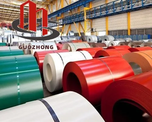 PPGI/PPGL Coils/Red Prepainted Galvanized Steel Coil/Metal Roofing Sheets Building Materials