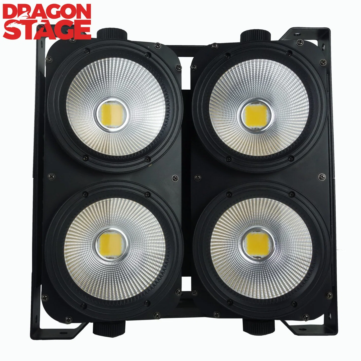 Dragonstage 4X100W CONDUIT COB Blinder lumière DMX 512 éclairage de scène.