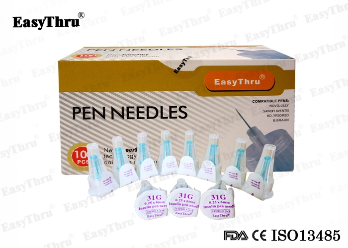 Disposable Sterile Insulin Pen Needles for Diabetic From China Supply Yili Medical