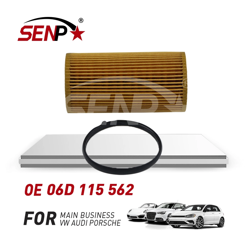 Commerce de gros Senpei AUTO du filtre à huile de pièces de voiture Accessoires pour la VW Polo Golf Beetle Passat Audi A3/A4/A6 06OEM D 115 562 06D115562