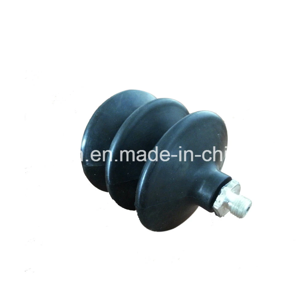 Flexible EPDM Rubber Glass Vacuum Sucking Disc Strong Chuck with Screw Nut