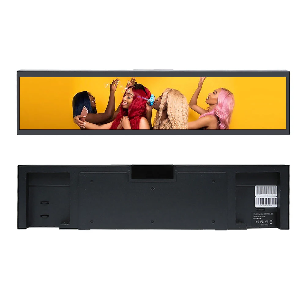 Android LCD Digital Signage Advertising Display with Brochure Holder Shelf LCD Display