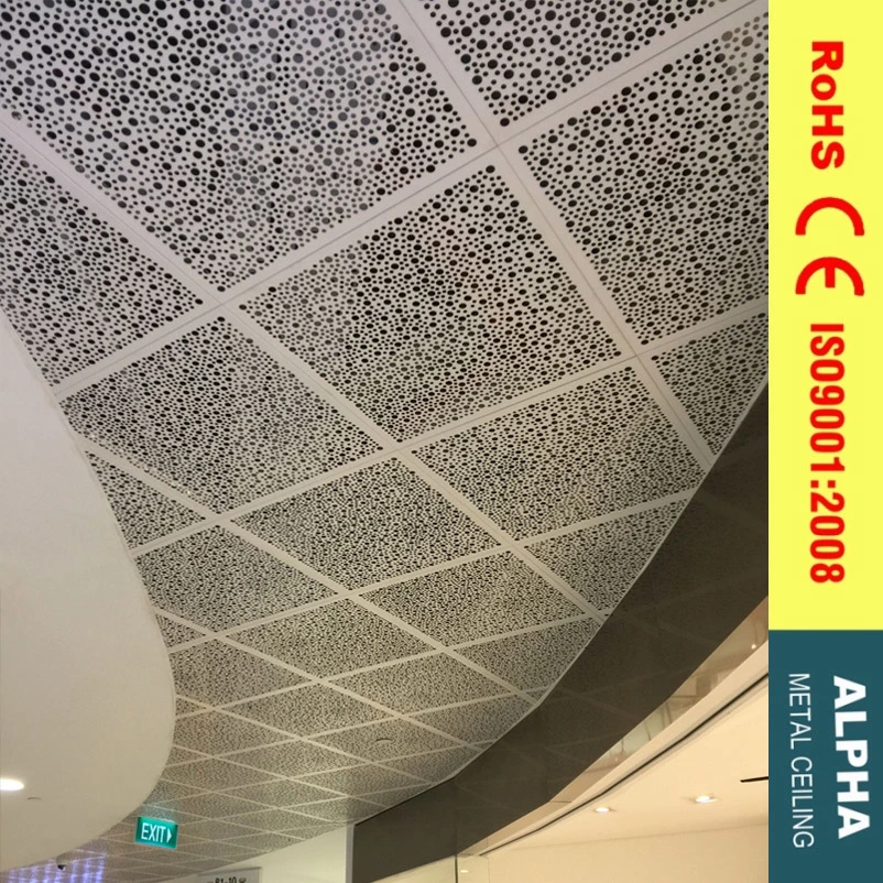 Aluminum Ceiling Panel Metal Suspended Clip in Tile Ceiling