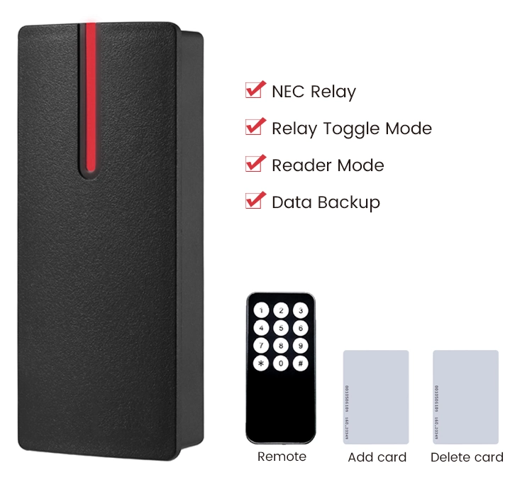 Controlo de acesso de grande capacidade 10000 cartões IC de utilizador 13,56MHz Reader