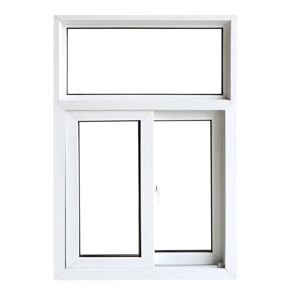 Interior Office Small Basement PVC Profile Window and Door UPVC Sliding Windows