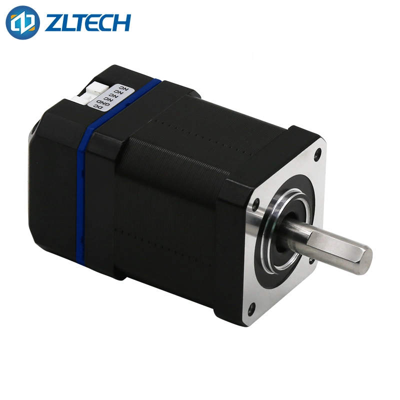 Zltech CE RoHS 18V-36V NEMA17 42mm 2 Phase 2500rpm 0.5n. M Brushless Electric Integrated DC Closed Loop Step-Servo Motor and Driver