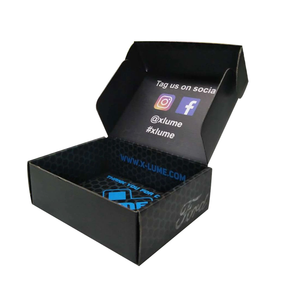 Ювелирные почтовые ящики Матовая ламинирование Электронные инструменты Бумага упаковочный ящик