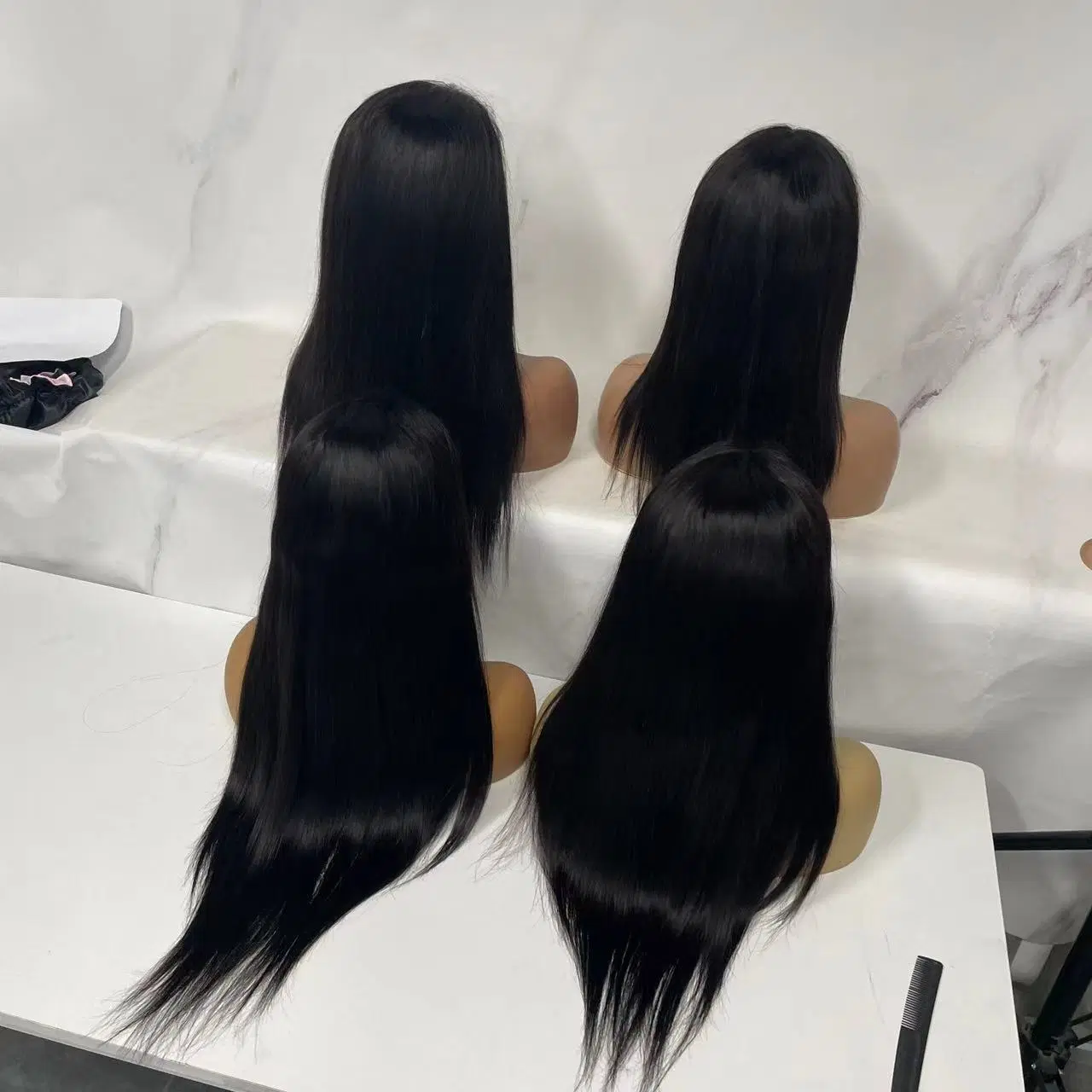 Glueless Full Lace Wig Human Hair with Baby Hair