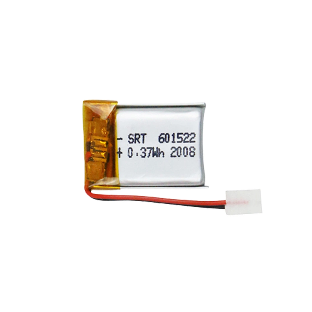 Batterie pour montre intelligente 3,7V 601522-100mAh Batterie au lithium-ion Testeur d'alcool Batterie au lithium polymère