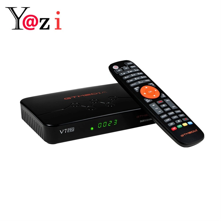 Gtmedia V7 PRO Combo DVB-S/S2/S2X+T/T2 Receptor de Satélite Soporte H. 265 1080P Powervu Biss Key Europa Cccam Youtube V7 Plus