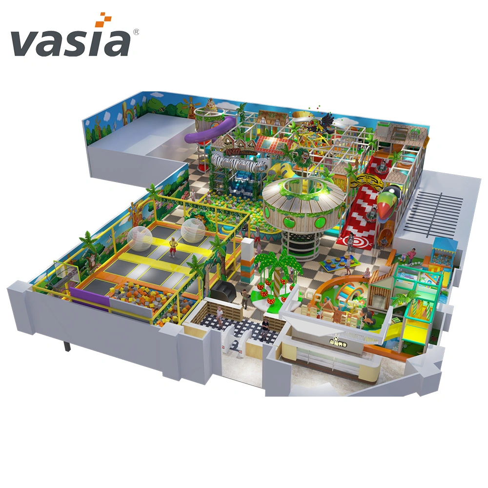 New design Kids Indoor Playground with Mall Car for Kids