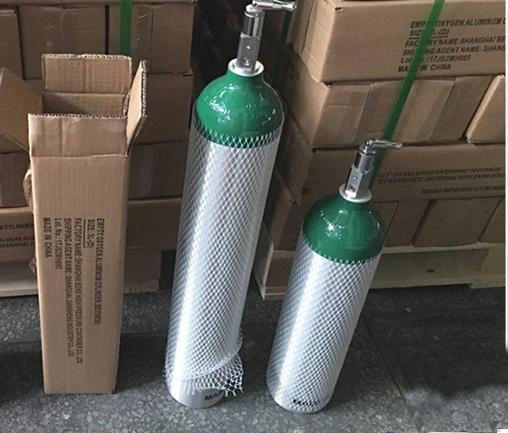 High Pressure Aluminum Alloy Oxygen Gas Cylinder Air Cylinder