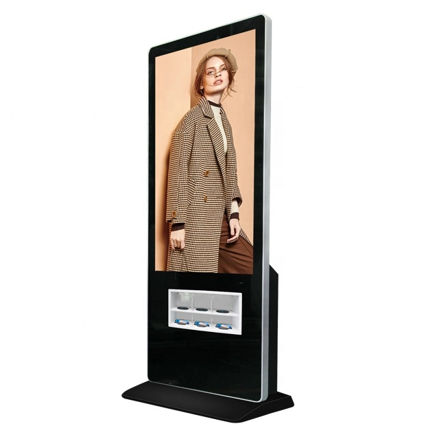 49 Inch Cell Phone Charging Kiosk Indoor LCD Display