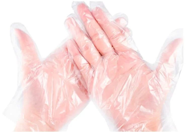 Nuevo Hogar Cocina productos biodegradables guantes desechables de plástico que hace la máquina