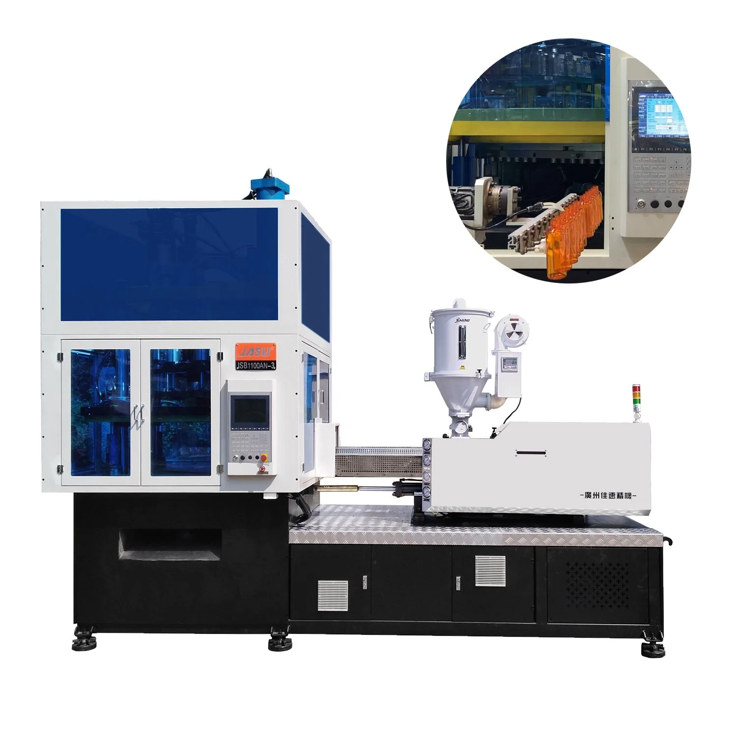 Hugely Versatile & Cost Efficient 1 Step Injection Stretch Blow Molding Machine of Bottle Making