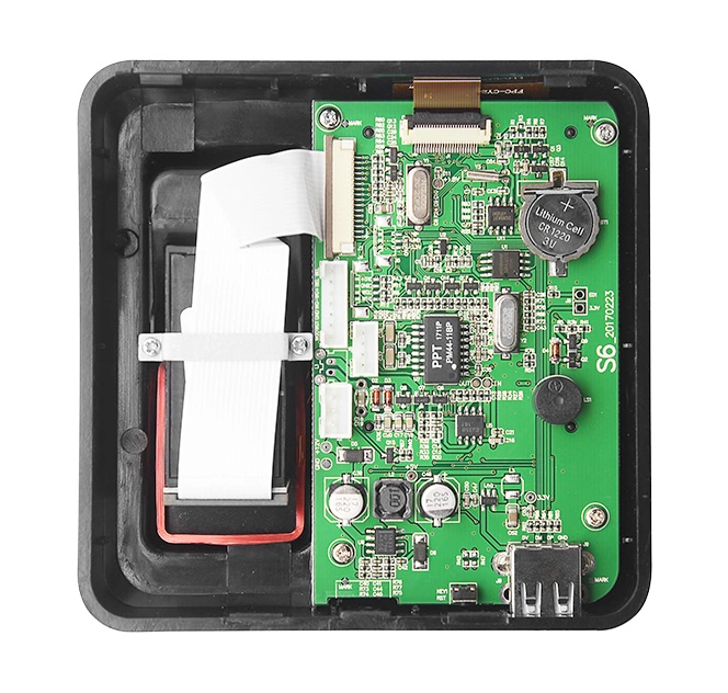 2,4 Zoll TFT-Farbdisplay RFID Card Self-Service Report Network Preis für biometrisches Einzelgerät mit USB