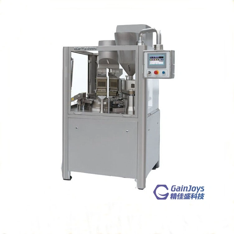 Gainjoys Njp 200 Machine de remplissage automatique de gélules Dernière machine de remplissage de gélules semi-automatique Machine de remplissage de gélules pharmaceutiques