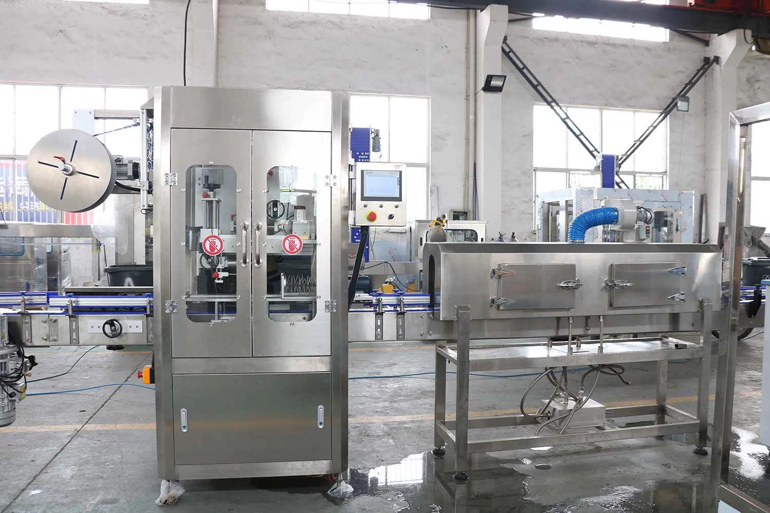 Factory Price Automatic Shrink Label Machine