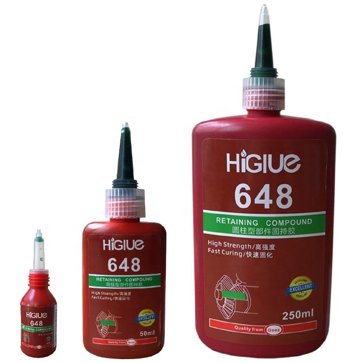 Loctite 648 Baixa Viscosidade de alta resistência para o Composto de Fixação do encaixe do rolamento 10ml