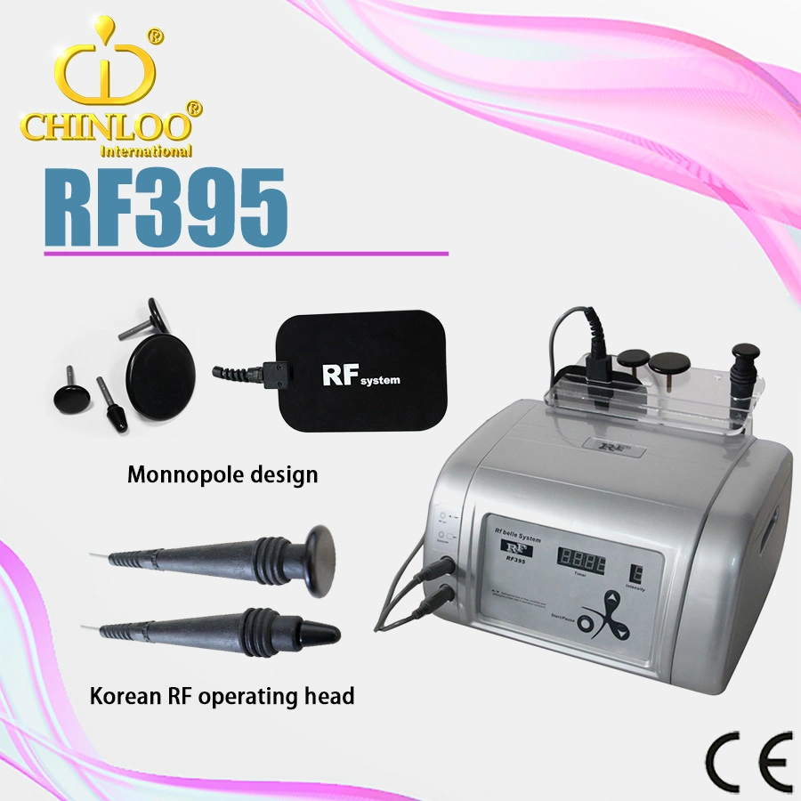 Portable de RF monopolar onda eléctrica apretar el equipo de belleza Cuidado de la piel facial