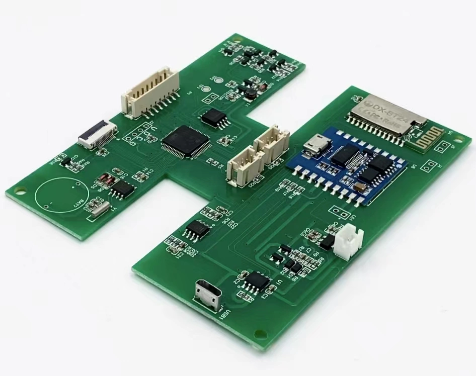 L'immersion de l'argent Flex PCBA Asssembly Flexble rigide PCB Processus de fabrication