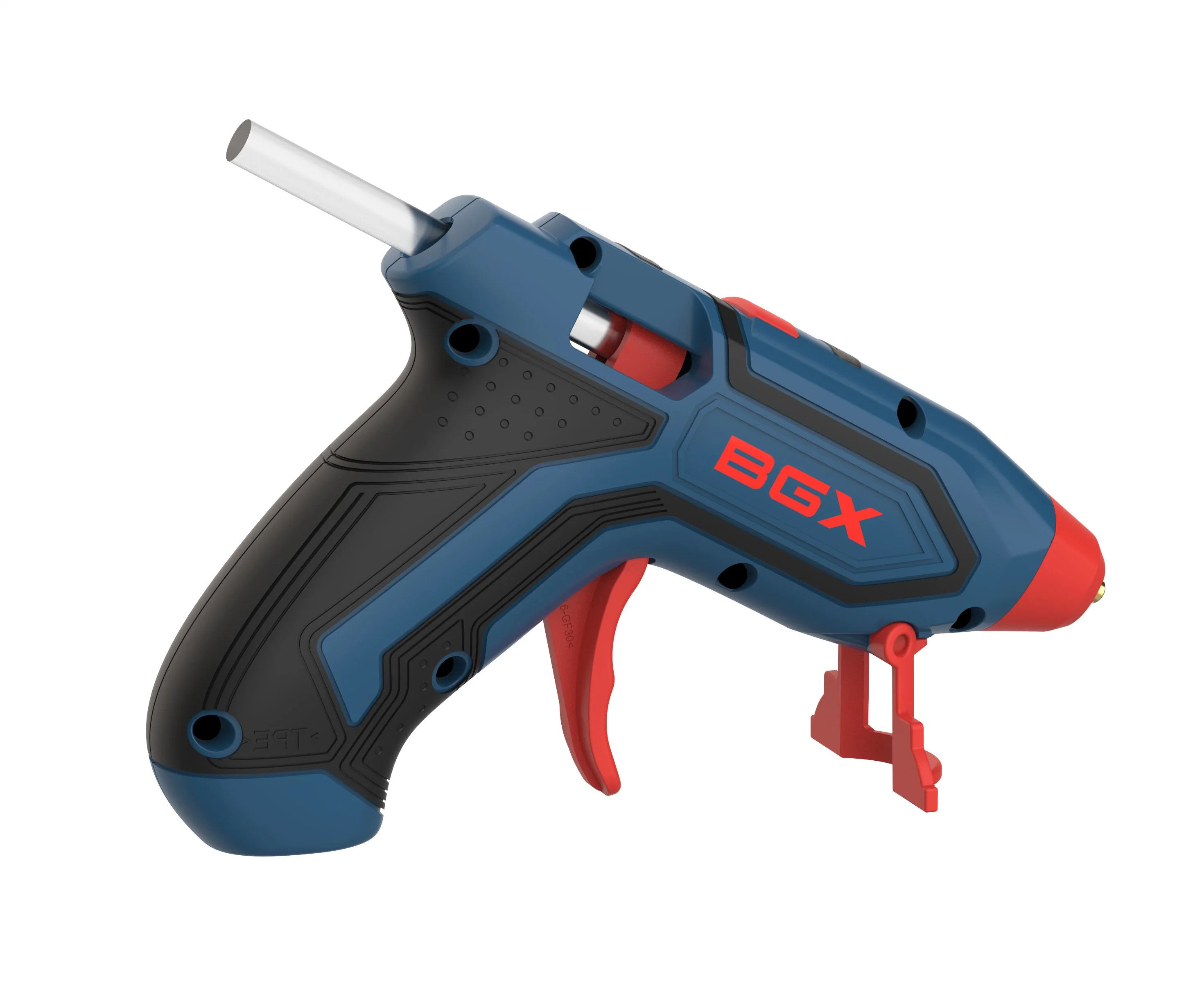 BGX 4V 1.5A Li Cordless Type-C Mini Hot Glue Gun for DIY